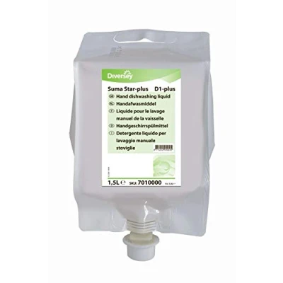Image of Suma GC397 Star Plus D1 Washing Up Liquid (Pack of 4)