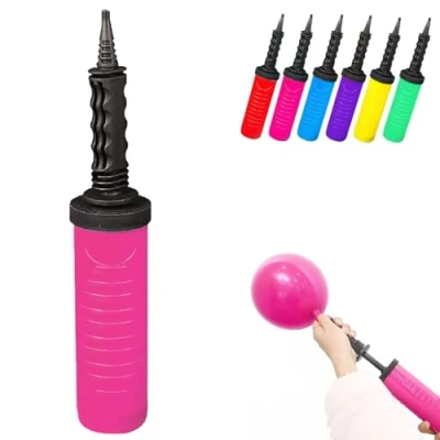 Image of Balloon Pump Hand Manual Inflator, Blower suitable for Party Decoration Balloons Arch Kit Garland Foil &amp; Confetti