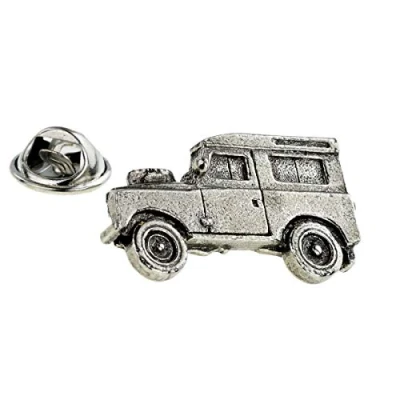 Image of GTR Prestige Giftware Country Land Vehicle 4x4 Pewter Lapel Pin Badge
