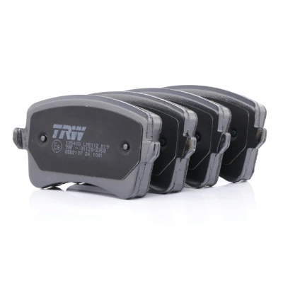 Image of 8K0698451, 8K0698451A Brake pad set TRW GDB2107 not prepared for wear indicator with accessories AUDI: A4 B8 Avant, A5 Sportback, Saloon