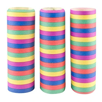 Image of Boland Multi Coloured Streamers 4m Long, Festive Decoration for Birthdays, Carnivals, Anniversaries, and Theme Parties
