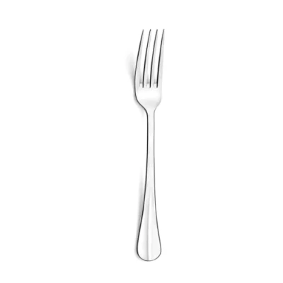 Image of Set of 12 Table Forks, 18/0 Stainless Steel, Thickness 2.5 mm, Length 205 mm