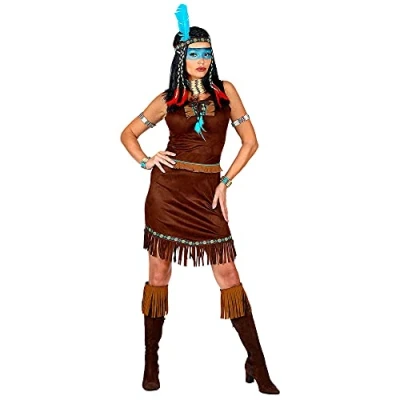 Image of Widmann 11012453 Indian Costume, Brown, S