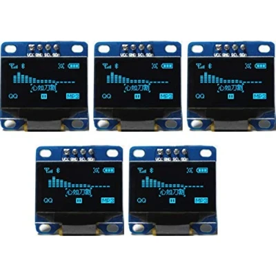 Image of TECNOIOT 5pcs OLED 128X64 Display LCD LED Module I2C IIC SPI Serial