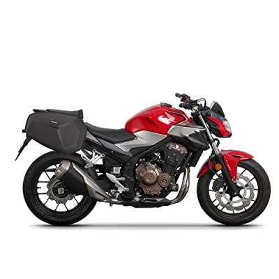 Image of Shad SR Side Bag Honda CB500F/CBR500R, Black, H0cb51sr