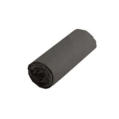 Image of STOF DH24820003 140 x 190 cm 100 Percent Cotton Fitted Sheets, Grey