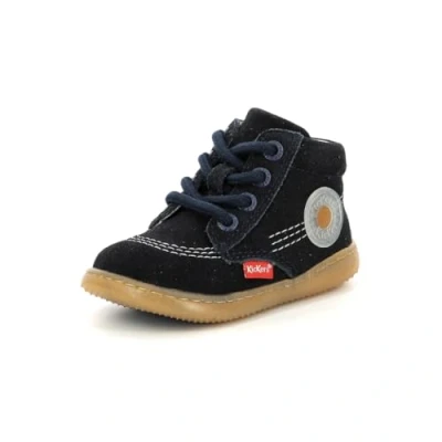 Image of KICKERS Boy&#039;s Unisex Kids KICKBUBBLY Ankle Boot, Marine, 10 UK Child