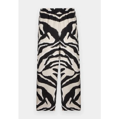 Image of TOM Tailor Culotte Pants Trousers, Women&#039;s, Size: 40x28, Abstract beige