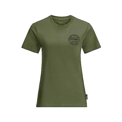 Image of Jack Wolfskin Campfire T Shirt Greenwood XS