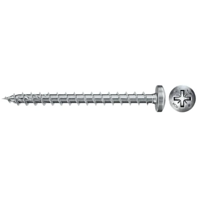 Image of fischer 670335 Power Fast II 5, Full Thread Pozi Drive, 4,5x20