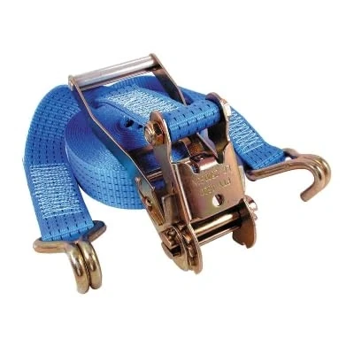 Image of 4 Metre x 50mm Ratchet Tie Down Strap Lorry Lashing Cargo Trailer Straps 4m