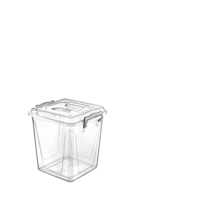 Image of Hobby Life 11 Litre Plastic Pantry Box, Transparent