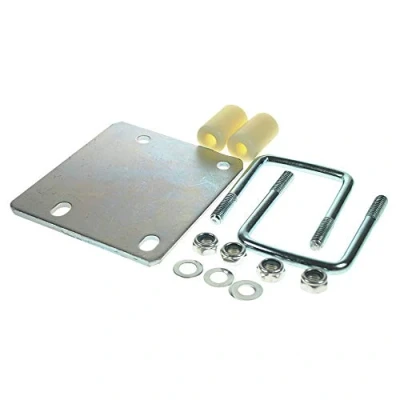 Image of Jockey Wheel Mounting Bracket, Fixing kit, Universal, Erde, Daxara, No Drilling