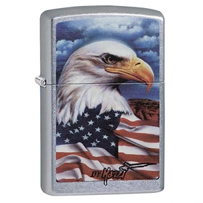 Image of Zippo Mazzi, Freedom Watch Lighter Street Chrome