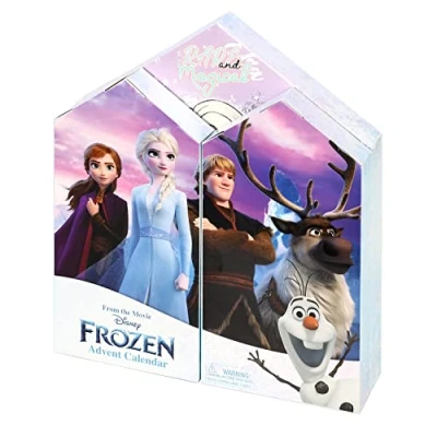 Image of Frozen Advent Calendar Creative Art &amp; Craft Stationery Set Kids Xmas Christmas Countdown Fun