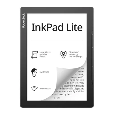 Image of PocketBook InkPad Lite Liseuse Écran tactile 8 Go Wifi Noir, Gris