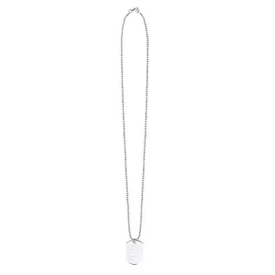 Image of Boland 44318 Necklace Name Plate, Army Costume Accessory