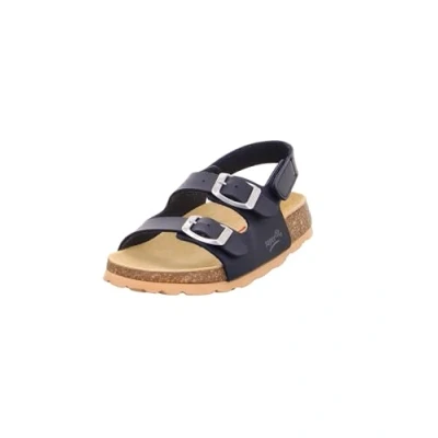 Image of Superfit Boys’ Fussbettpantoffel Ankle Strap Sandals, (Ocean 80), 13.5 UK Child