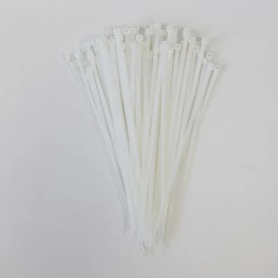 Image of Schneider Electric Thorsman Cable Ties Pack of 100 Polyamide 250 x 4.8 mm, Clear Colour, Various Sizes, Smooth Rounded Edges, Super Durable, Self Locking for Management