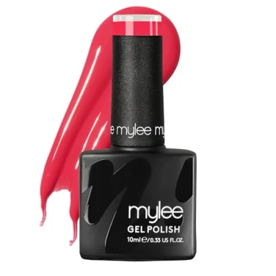Image of Mylee Gel Nail Polish 10ml [Red Flags] UV/LED Soak Off Art Manicure Pedicure for Professional, Salon &amp; Home Use [Spring/Summer 2023] Long Lasting Easy to Apply
