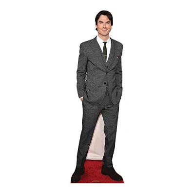 Image of CS577 Star Cutouts Ian Somerhalder Gift Part Decoration Birthday Supplies Movie Cardboard Cutout Amazing Quality Photo Image