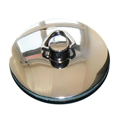 Image of 1 1/2&quot; Chrome Sink Plug with Chain