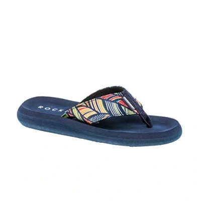 Image of Rocket Dog Women&#039;s Spotlight Flip Flops, Monie Navy, 3 UK