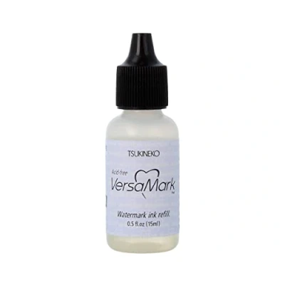 Image of Tsukineko VersaMark Refill Ink, Clear, 15ml