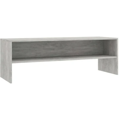Image of vidaXL TV Cabinet Concrete Grey 120x40x40 cm Engineered Wood