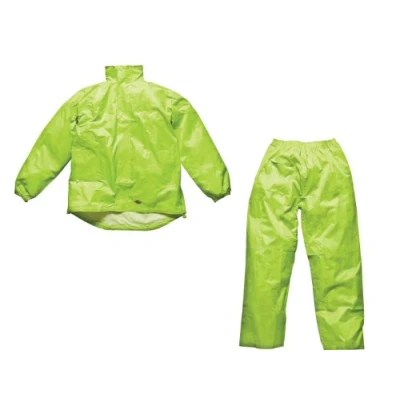 Image of Dickies WP10050 YL L Size Large &quot;Vermont&quot; Water Resistant Suit Yellow