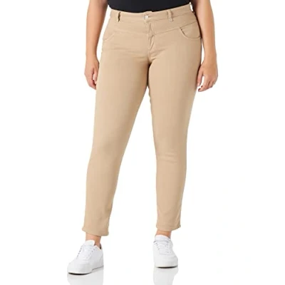 Image of Comma Women&#039;s Hose Slacks, 8408 Sand, 36