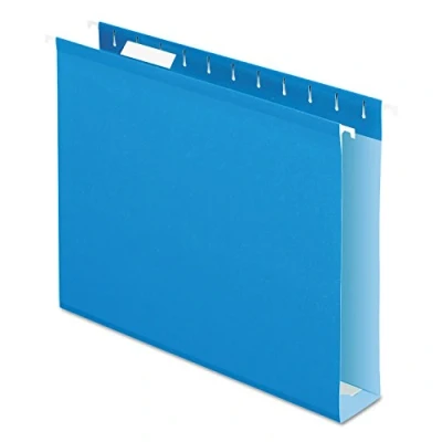 Image of Pendaflex 04152X2 BLU Extra Capacity Reinforced Hanging Folders
