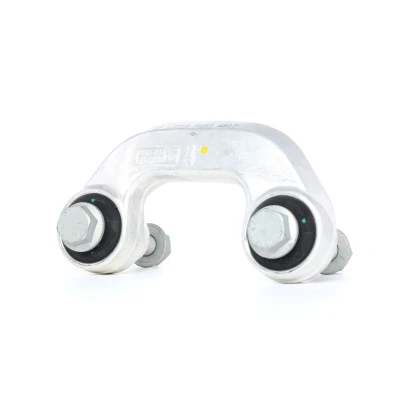Image of 8D0411318D, 8D0411318DS1 Anti roll bar link FEBI BILSTEIN 19702 Front Axle Right 90mm BMTS Turbo NEW with nuts screw set Aluminium