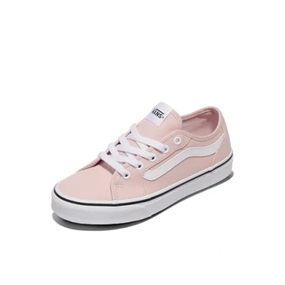 Image of Vans Women&#039;s Filmore Decon Sneaker, Canvas Sepia Rose, 3.5 UK