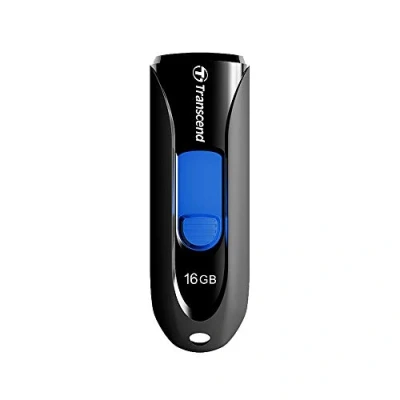Image of Transcend 16GB JetFlash 790 USB 3.1 Gen 1 Flash Drive (USB Stick) Black with Frustration Free Packaging TS16GJF790KBE