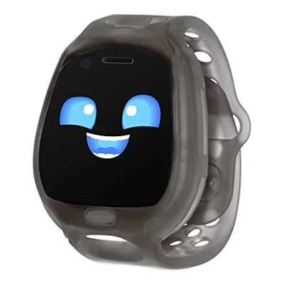Image of little tikes Tobi Robot Smartwatch For Kids with Digital Camera, Video, Games &amp; Activities Boys and Girls Black, Ages 6+ [Amazon Exclusive]