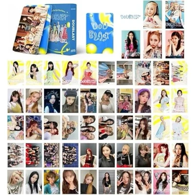 Image of 55PCS Kep1er Lomo Cards 2022 Doublast Album Photo Mini Kpop Photocards Set Gift for Fans