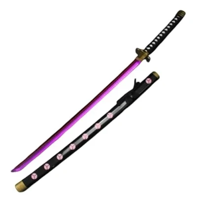 Image of Cosplay Prop Replica One Piece Shusui LED Light Up Sword 40 Inch Wood &amp; Plastic (Shusui)