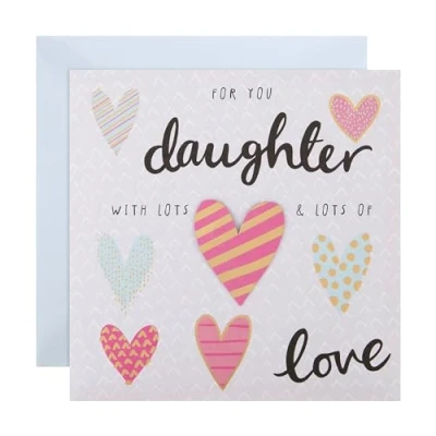 Image of Hallmark Birthday Card For Daughter 3D Heart Design