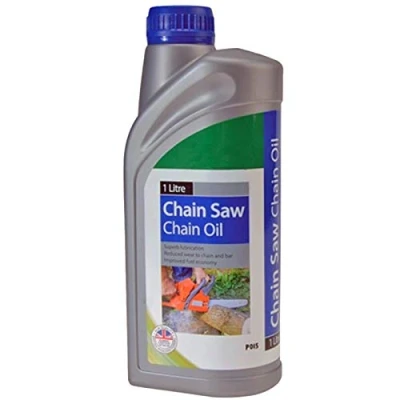 Image of SPARES2GO Universal Chainsaw Chain Oil Lubricant (1L)