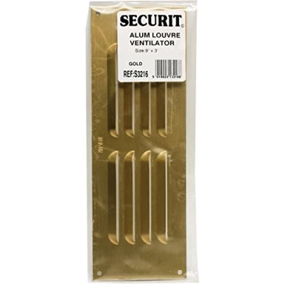 Image of SEC 9X3 LOUVRE Vent Gold S3216