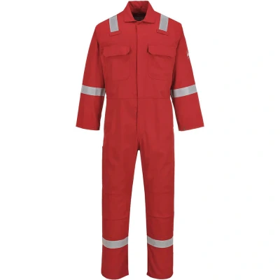 Image of Portwest Bizweld Classic Coverall Red 4XL