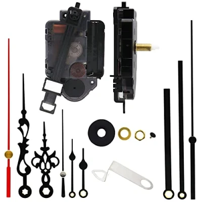 Image of Original Youngtown #12888D2C Pendulum Type Movement Step Clock Accessory Quartz DIY Kits,1/2 Inch Maximum Dial Thickness, 9/10 Total Shaft Length