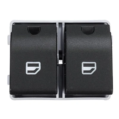 Image of C FUNN Electric Window Control Switch Compatible with VW Polo 9N Seat Ibiza Cordoba 6Q0 959 858