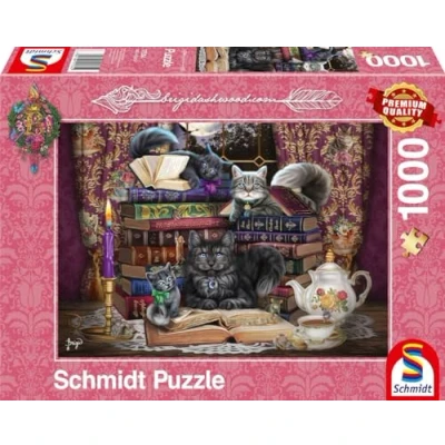 Image of Schmidt CSG57534 Cats Jigsaw Puzzle, Multi Coloured, Normal