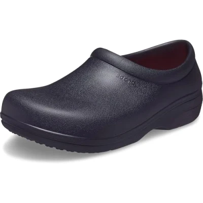 Image of Crocs Unisex on the Clock Literide Slip Clog, Black, 3 UK Men 4 Women