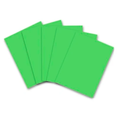 Image of Clairefontaine Ref 93825C Maildor Fluorescent Poster Paper (Pack of 25 Sheets) 60 x 80cm in Size, 90gsm Paper, Bright Colours Green