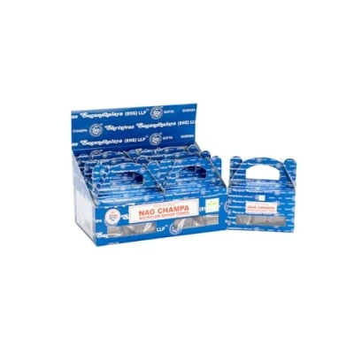 Image of Backflow Dhoop Cones Nag Champa By Satya H11cm X W10cm D4cm pack of 1