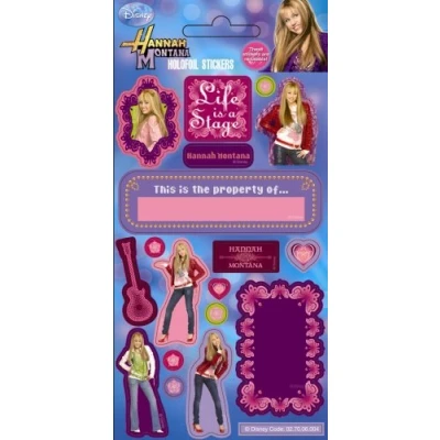 Image of Hannah Montana Holofoil Stickers Small Party Bag Sized by