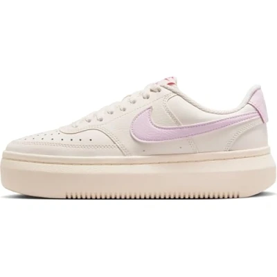 Image of NIKE Women&#039;s Court Vision ALTA LTR Sneaker, Sail Pink Foam Pale Ivory Lt C, 4.5 UK
